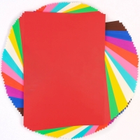 Картон цветной тонир., А4, 36 л., 18 цв., немел., 2ст., 180 г/м&sup2;