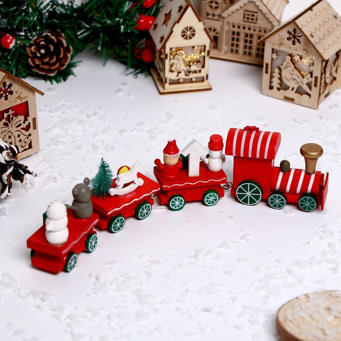 Сувенир Сувенир "Новогодний поезд", 24,5 см
