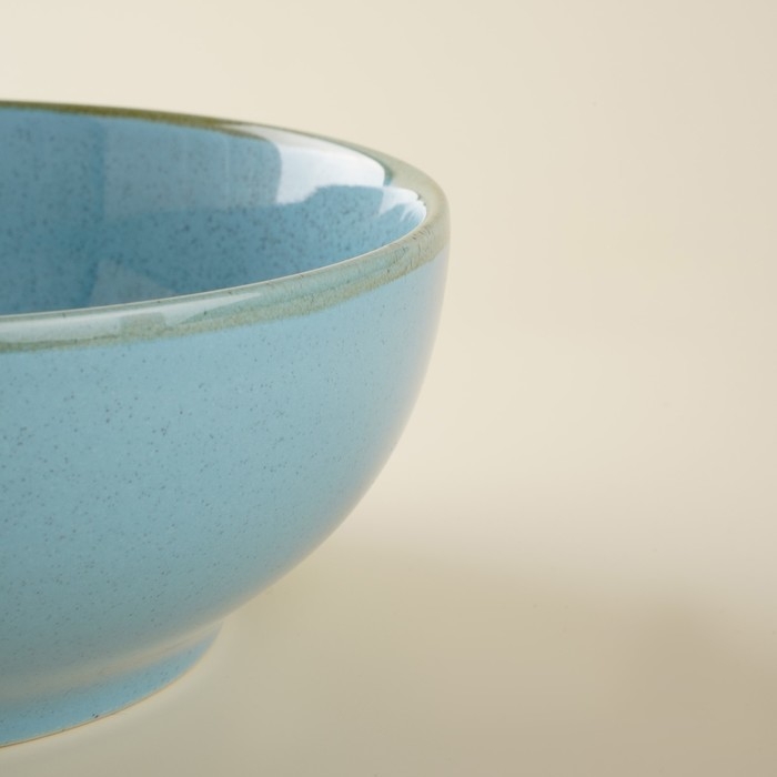 Набор мисок фарфоровых SL Home «Аззура», 1,2 л, d=18,5 см, цвет голубой Набор мисок фарфоровых SL Home «Аззура», 1,2 л, d=18,5 см, цвет голубой