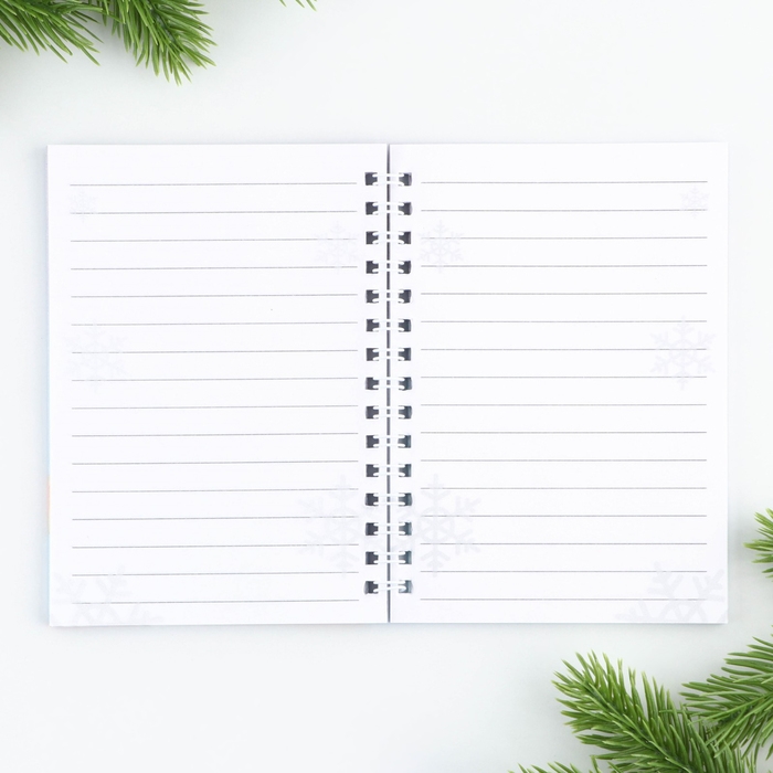 Подарочный набор новогодний блокнот на спирали, магнитные закладки 3 шт и ручка пластик «Чудеса рядом» Подарочный набор новогодний блокнот на спирали, магнитные закладки 3 шт и ручка пластик «Чудеса рядом»