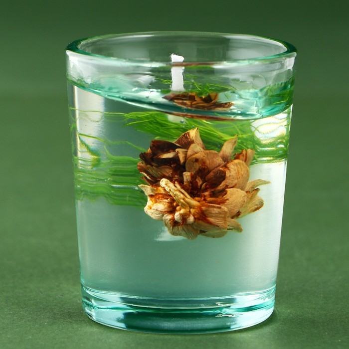 Новогодняя свеча гелевая в стакане с декором внутри «Новый год: Еловый лес» 5 х 5 х 6 см Новогодняя свеча гелевая в стакане с декором внутри «Новый год: Еловый лес» 5 х 5 х 6 см