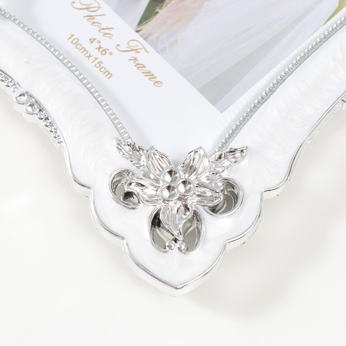 Фоторамка 10х15 см Фоторамка 10х15 см "Лилии" перламутр 19х14,5 см