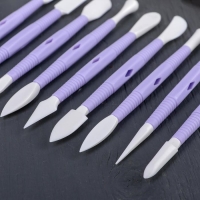 Набор для моделирования кондитерских украшений Доляна, 9 шт, цвет МИКС Набор для моделирования кондитерских украшений Доляна, 9 шт, цвет МИКС