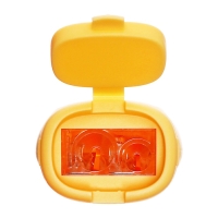 Точилка двойная Кошачья лапка МИКС, с зеркалом Точилка двойная Кошачья лапка МИКС, с зеркалом