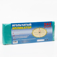 Аппликатор игольчатый «Большой коврик», 242 колючки, изумрудный, 41 х 60 см. Аппликатор игольчатый «Большой коврик», 242 колючки, изумрудный, 41 х 60 см.