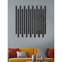 Наклейки интерьерные "Линии", зеркальные, декор настенный, набор 20 шт, 30 х 3 см Наклейки интерьерные "Линии", зеркальные, декор настенный, набор 20 шт, 30 х 3 см