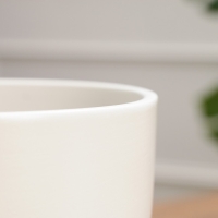 Горшок цветочный "Колор гейм" белый 2,9л Горшок цветочный "Колор гейм" белый 2,9л