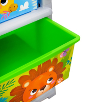 Комод детский &laquo;Весёлый зоопарк&raquo;, 3 секции