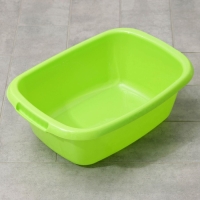 Таз овальный &laquo;Водолей&raquo;, 11 л, цвет салатовый