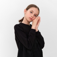 Платье для девочки MINAKU, цвет чёрный, рост 152 см