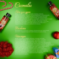 Новогодний подарочный набор косметики «Свет рождественской звезды» для душа и ванны, красная серия Новогодний подарочный набор косметики «Свет рождественской звезды» для душа и ванны, красная серия