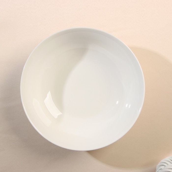 Салатник фарфоровый City, d=20 см, 1 л, белый Салатник фарфоровый City, d=20 см, 1 л, белый