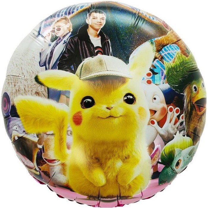 Шар фольгированный 18" &laquo;Аниме в кепке&raquo;, круг