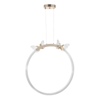 Светильник BayerLux "Бабочки" LED 38Вт золото 49х16х52,5-150 см