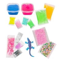 Слайм Slime лаборатория &laquo;Slimer big mix&raquo;, синий