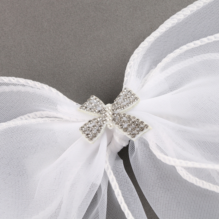 Карнавальный зажим &laquo;Бант&raquo; с декором-бабочкой