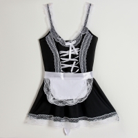 Карнавальный набор &laquo;Горничная&raquo;, р. 36&ndash;46: платье, передник, чулки, ободок, чокер, браслеты 4 шт., трусики