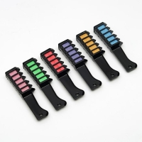 Мелки для волос с насадкой, набор, 6 цветов Мелки для волос с насадкой, набор, 6 цветов