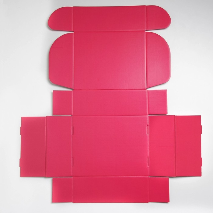 Коробка подарочная складная, упаковка, &laquo;Фуксия&raquo;, 27 х 21 х 9 см