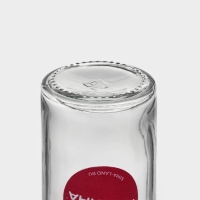 Банка стеклянная для хранения сыпучих продуктов &laquo;Блеск&raquo;, 100 мл, 4,3&times;9,5 см, с металлической крышкой