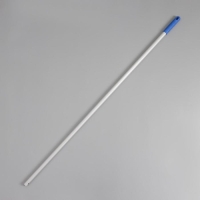 Рукоятка алюминиевая, 123 см, d=2,1 см, с отверстием под клипсу Рукоятка алюминиевая, 123 см, d=2,1 см, с отверстием под клипсу