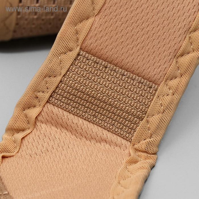 Корректор осанки НТ-КР-031, усиленный, 4 ребра, размер L, цвет бежевый Корректор осанки НТ-КР-031, усиленный, 4 ребра, размер L, цвет бежевый