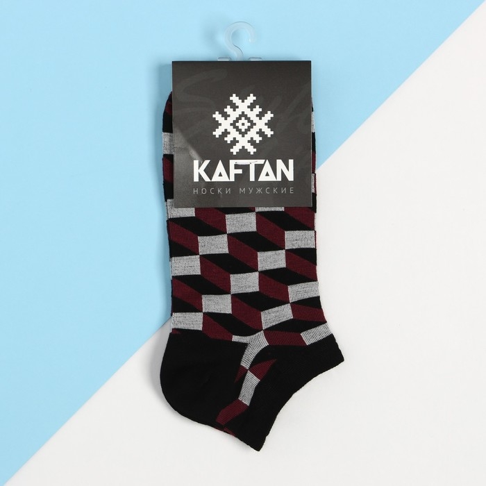 Носки мужские KAFTAN "Геометрия" размер 41-44 (27-29 см) цвет МИКС