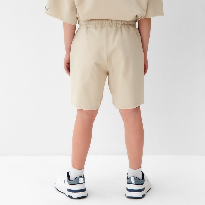 Шорты детские KAFTAN, р. 36 (134 - 140 см), бежевый Шорты детские KAFTAN, р. 36 (134 - 140 см), бежевый