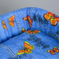 Лежанка №2, с подушкой, 45 х 35 х 16 см МИКС ЦВЕТОВ Лежанка №2, с подушкой, 45 х 35 х 16 см МИКС ЦВЕТОВ