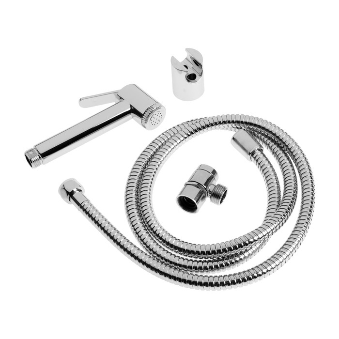 Набор для гигиенического душа с аэратором-переключателем (лейка, шланг и держатель) Accoona Набор для гигиенического душа с аэратором-переключателем (лейка, шланг и держатель) Accoona