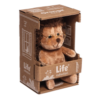 Мягкая игрушка &laquo;Ёжик Колюнчик&raquo; в очках, 15 см