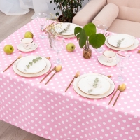 Скатерть Доляна &laquo;Капкейк&raquo; 150х180 см, 100% хлопок