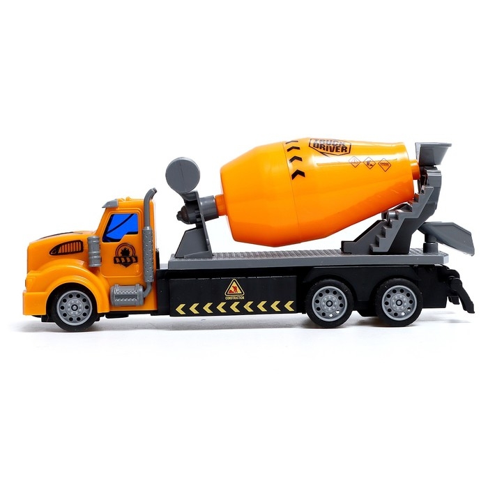 Грузовик радиоуправляемый «Бетон», свет, работает от батареек Грузовик радиоуправляемый «Бетон», свет, работает от батареек