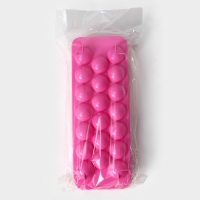 Форма для льда &laquo;Шар&raquo;, 20 ячеек, цвет МИКС