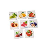 Картинки-половинки &laquo;Фрукты и ягоды&raquo;