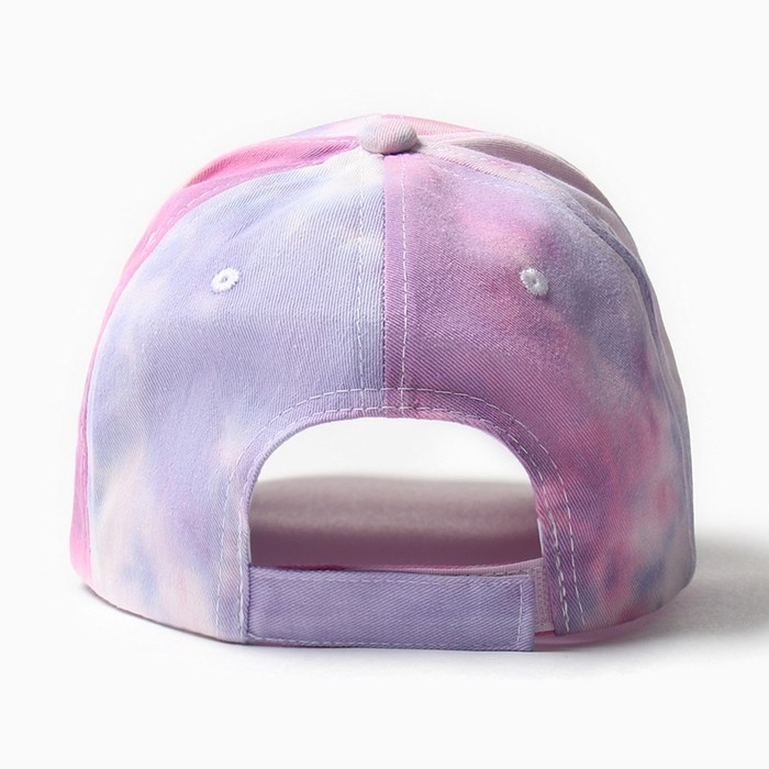 Кепка женская MINAKU Кепка женская MINAKU "Tie-dye", цвет сиреневый, р-р 54-56