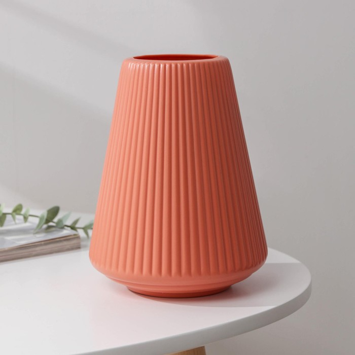 Ваза для цветов, 14×18 см, 1,5 л, цвет МИКС Ваза для цветов, 14×18 см, 1,5 л, цвет МИКС