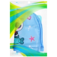 Шапочка для плавания детская ONLYTOP «Милота», тканевая, обхват 46-52 см Шапочка для плавания детская ONLYTOP «Милота», тканевая, обхват 46-52 см