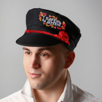 Фуражка баяниста «Первый парень на деревне», р-р. 56-58 Фуражка баяниста «Первый парень на деревне», р-р. 56-58
