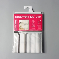 Штора для ванной комнаты Доляна &laquo;Квадраты&raquo;, 180&times;180 см, PEVA