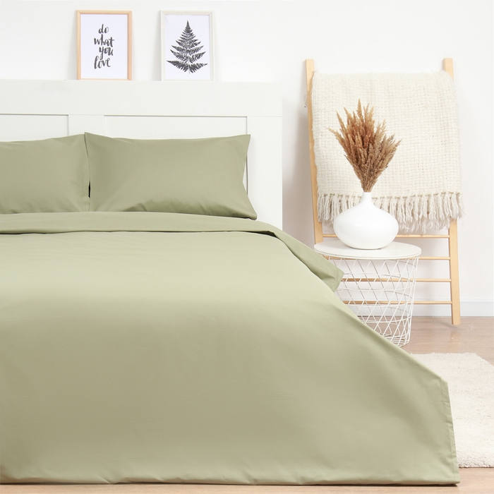 Постельное бельё LoveLife дуэт Ripe olive 143х215см-2шт, 225х240см, 50х70см-2шт100%хлопок, сатин125г/м&sup2;