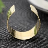 Кольцо для салфетки &laquo;Марокко&raquo;, 4,8&times;3 см, цвет золотой