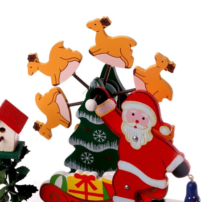 Новогодний сувенир &laquo;Карусель&raquo; 14 &times; 10 &times; 21 см