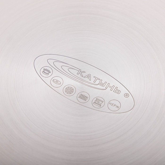 Кастрюля «Общепит», 11 л, d=26 см, h=21 см, капсульное дно, индукция Кастрюля «Общепит», 11 л, d=26 см, h=21 см, капсульное дно, индукция