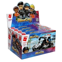 Конструктор Полиция &laquo;Стражи города&raquo;, 4 вида МИКС