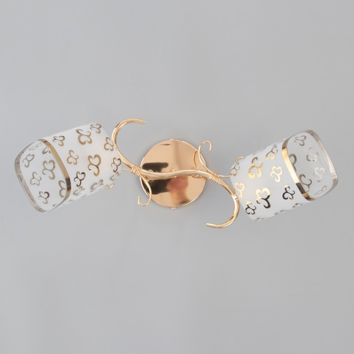 Люстра ГАЛЛОП 130521 2хE27 60Вт золото 40х18х20 см