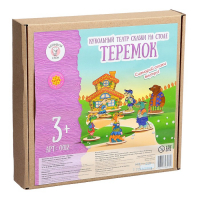 Кукольный театр сказки на столе «Теремок», высота фигурок: 4-12 см, толщина: 3 мм Кукольный театр сказки на столе «Теремок», высота фигурок: 4-12 см, толщина: 3 мм