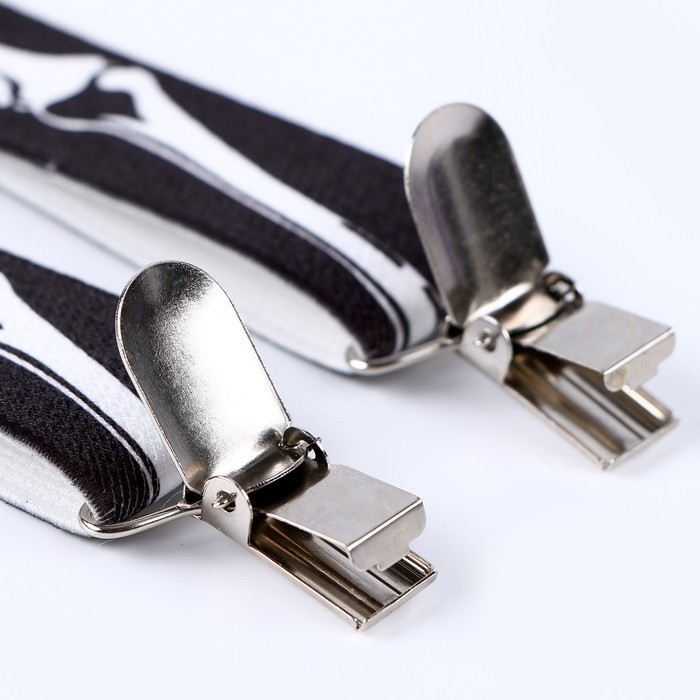 Карнавальные подтяжки «Скелетошка» Карнавальные подтяжки «Скелетошка»