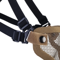 Маска защитная, страйкбольная, хаки