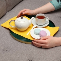 Кофейный столик "Грин" YS-8588, золотой 36х47 см